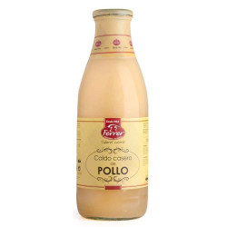 CALDO DE POLLO BOTELLA 1L